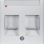 BER11811404 / Zentralstück m Staubs u BF B.7 alu matt / EAN 4011334221227