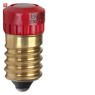 BER167901 / LED-Leuchtmittel E14 rot / EAN 4011334293811