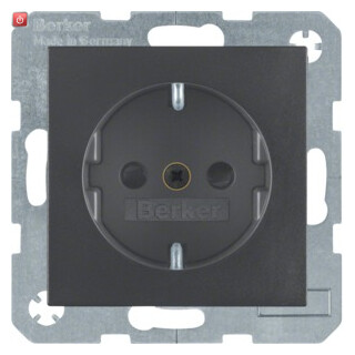 BER41231606 / Steckdose SCHUKO erh BS S.1/B.x anthr / EAN 4011334234128