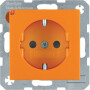 BER41431914 / Steckdose SCHUKO S.1/B.3/B.7 orange matt / EAN 4011334235354