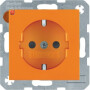 BER47238914 / Steckdose SCHUKO erh BS S.1/B.3/B.7 oran / EAN 4011334277743