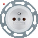 BER676579 / Steckdose mit Schutzkont.s 2P Ki Gs pw / EAN...