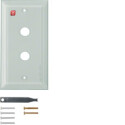 BER1321 / Glasabdeckplatte 2fach Sys TS klar / EAN...