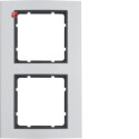 BER10123004 / Rahmen 2fach B.3 Alu/anthrazit / EAN...