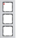 BER10133004 / Rahmen 3fach B.3 Alu/anthrazit / EAN...