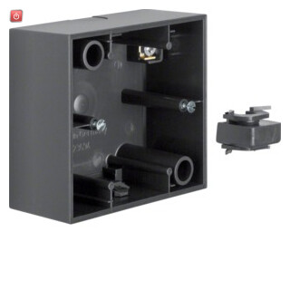BER10411606 / Aufputz-Gehäuse 1fach B.3 anthrazit matt / EAN 4011334223405