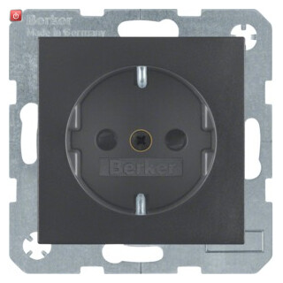 BER47231606 / Steckdose SCHUKO erh BS S.1/B.x anthr / EAN 4011334224198