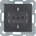 BER47231606 / Steckdose SCHUKO erh BS S.1/B.x anthr / EAN...