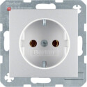 BER47431404 / Steckdose SCHUKO S.1/B.3/B.7 alu matt / EAN...