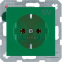 BER47431903 / Steckdose SCHUKO m Druck S.1/B.3/B.7...