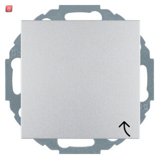 BER47441404 / Steckd. SCHUKO m KD erh BS S.1/B.x alu / EAN 4011334224358