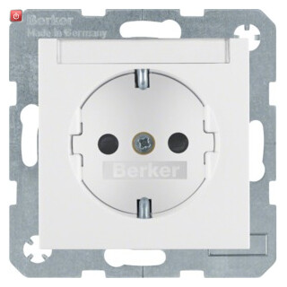 BER47491909 / Steckdose SCHUKO m BF erh BS S1/B3/7 pw / EAN 4011334224433