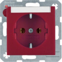 BER47501902 / Steckdose SCHUKO m BF S.1/B.3/B.7 rot / EAN...