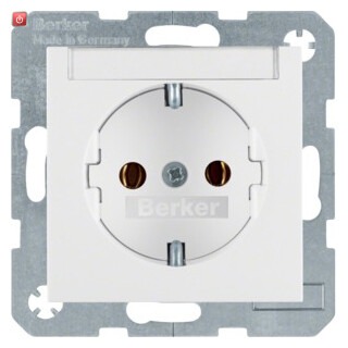 BER47501909 / Steckdose SCHUKO m BF S.1/B.3/B.7 pw / EAN 4011334224495