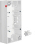 BER10429909 / Aufputz-Gehäuse 2fach S.1 polarweiß matt / EAN 4011334230625