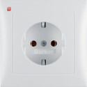 BER47429909 / Steckd. SCHUKO m Abdeckplatte S.1/B.x pw /...