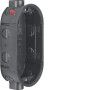 BER1809 / Einbaudose Berker TS Einbaudose UP, oval, 1809 / EAN 4011334216124