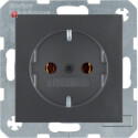 BER41431606 / Steckdose SCHUKO S.1/B.x anthrazit matt /...