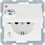 BER47636089 / Steckdose SCHUKO m STKL KD SLß Q.1 pw ma / EAN 4011334436362
