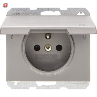 BER6765777104 / Steckdose m SK-Stift u Klappd K.5 Es / EAN 4011334282365