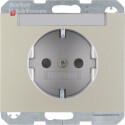 BER47387004 / Steckdose SCHUKO m BF u. erh.BS K.5 Es /...