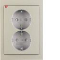 BER47297004 / Doppelsteckdose SCHUKO ADP BS K.5 Es