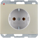 BER47157004 / Steckdose, Edelstahl, Unterputz UP, 1 Fach,...
