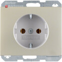 BER41157004 / Steckdose SCHUKO K.5 Edelstahl Rostfrei /...