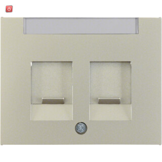 BER11827004 / Zentralstück m Staubs u BF K.5 Edelstahl / EAN 4011334275589