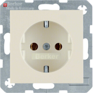 BER47438982 / Steckdose SCHUKO S.1/B.x weiß glänzend / EAN 4011334277569