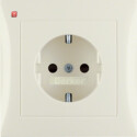 BER47428982 / Steckd. SCHUKO m Abdeckplatte S.1/B.x we /...
