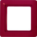 BER10116062 / Rahmen 1fach Q.1 rot / EAN 4011334312352