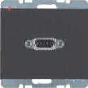 BER3315407006 / VGA Steckdose K.1 anthrazit matt / EAN...