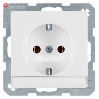BER47506089 / Steckdose SCHUKO m BF Q.1/Q.3 pw samt / EAN 4011334313113