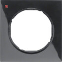 BER10112245 / Rahmen 1fach R.3 schwarz glänzend /...