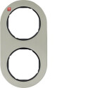 BER10122004 / Rahmen 2fach R.Classic E-Stahl schw / EAN...