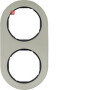 BER10122004 / Rahmen 2fach R.Classic E-Stahl schw / EAN 4011334392279