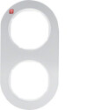 BER10122074 / Rahmen 2fach R.Classic Alu pw / EAN...