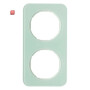 BER10122209 / Rahmen 2fach R3 Glas pw / EAN 4011334393061
