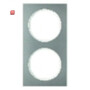 BER10122214 / Rahmen 2fach R3 E-Stahl pw / EAN 4011334393078
