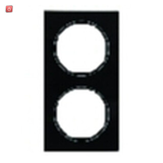 BER10122216 / Rahmen 2fach R3 Glas schw / EAN 4011334393085