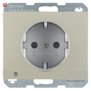 BER41097004 / Steckdose SCHUKO m LED-OL K.5 Es / EAN 4011334365846