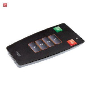 BER75904001 / IR Handsender für Präsenzmelder KNX sw / EAN 4011334362487