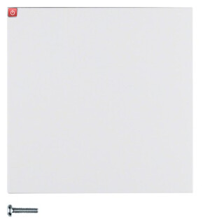 BER85141188 / Taste 1fach S.1/B.3/B.7 polarweiß matt / EAN 4011334368328
