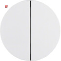 BER85142139 / Taste 2fach R.1/R.3 polarweiß...
