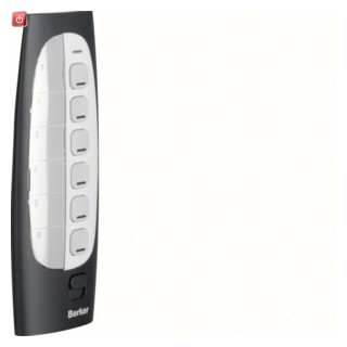 BER85608100 / KNX-Funk Handsender 18K m BF we/d.blau / EAN 4011334378914