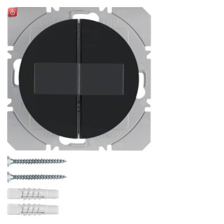 BER85656131 / KNX-Funk Wa.se 2f fl Solar ql R.1/R.3 sw / EAN 4011334369813