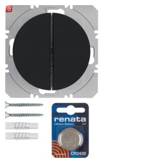BER85656231 / KNX-Funk Wa.se 2f fl ql R.1/R.3 sw / EAN 4011334370802