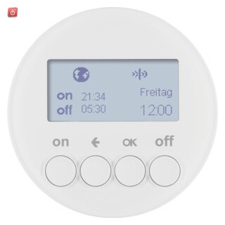 BER85745239 / KNX-Funk Zeitsch.uhr quickl R.1/R.3 pw / EAN 4011334375579