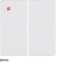 BER85142129 / Taste 2fach Q.1/Q.3 polarweiß samt / EAN 4011334368694